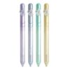 Retractable Gel Pen Set, 0.5 Mm Black Fine Point Pens, Fashion Pattern Accent, Journaling Desk Notes Daily Journal Gel Pens Planner Note Taking Study Stationery Retractable Set Pastel Writing Desk