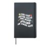 Retro Groovy You Can Never Have Too Much Spring In Your Life Hardcover Journal, Black