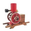 Retrol N01 Hit and Miss Gasoline Engine Metal Model, 1/5 Vertical Single Cylinder 4-Stroke Stationary Cement Mixer Internal Combustion Running Engine RTR for STEM Science Engineering