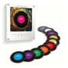Retro Music Fridge Magnets with Player Set, Fridge Beats, Music Magnets