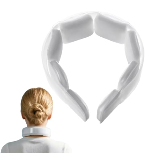 Reusable Cooling Neck Ring, Ice Neck Cooler Wrap, Lightweight Physical Cooling Neck Collar, Summer Heat Relief Neck Band for Walking Hiking Office Outdoor Working, No Electricity Required for Adults