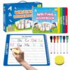 Reusable Dry Erase Preschool Learning Activities Book for Kids Ages 3-5: Trace Letters, Numbers & Shapes. Complete Handwriting Practice Kit for Toddler Travel & Screen-Free Fine Motor Education.