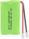 RHDFFNY 2.4V 1800mAh 2 AA Cells Ni-MH Battery Pack, Universal Connector Rechargeable Battery 4pcs,1pcs