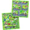 rifamee 2 in 1 Magnetic Color and Number Maze Magnet Alphabet Counting Double Sided Board Wood Puzzle Fine Motor Skills Montessori Preschool Toys Gifts for Boys and Girls 3-5 Age (Big Car, One Size)