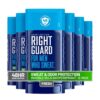Right Guard Sport Fresh Scent Antiperspirant & Deodorant Invisible Solid - 4-in-1 Deodorant For Men, Blocks Sweat, 48-Hour Odor Protection, Quick-Drying, & Long-Lasting, 2.6 oz (6 Pack)