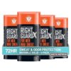 Right Guard Xtreme Defense Invisible Solid, Antiperspirant Deodorant, Arctic Refresh Scent - 5-in-1 Deodorant for Men, 72-Hour Odor Control, 2.6 oz (4 Pack)