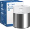 RIMOO Stainless Steel Humidifier, 4.5L Easy to Clean Humidifier with 304 Stainless Steel Tank, Cool Mist Humidifiers for Bedroom with Smart Humidistat & Timer, 25dB Sleep Mode for Baby, Plants, White
