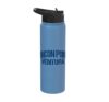 Rincon Point Ventura vintage retro surfing beach California Stainless Steel Insulated Water Bottle