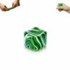 Ripple Ice Cube Squeeze Toy, 3.5cm/1.38in Slow Rising Sensory Cube for Kids Ages 3+ & Adults, Soft Malt Sugar-Filled Squishy Toy for Desk, Travel & Everyday Play(Green)