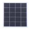 RiToEasysports Solar Panel Kit Crystalline Silicon Portable Solar Charger 4W 5V Lightweight EVA Laminated Board for Camping RV Garden Lighting Small Fan Emergency Lights