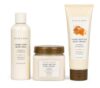 River & Row Honey Butter Skincare Set, 3-Piece Body Care Collection with Body Milk, Body Cream & Foot Glaze, Deep Moisturizing Honey & Cocoa Butter Formula