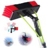 RJYYYDS Telescopic Pole Water Fed Window Cleaning Brush Kit for Solar Panels, Glass, and Household Use,12m