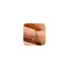 RLMOON Birthstone Gold Rings for Women Non Tarnish Gold Stackable Ring
