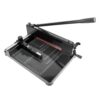 RNXRZANK Manual Paper Cutter Guillotine Trimmer Machine A4 Paper Cutter Heavy Duty Construction with Alignment Grid and Firm Suitable for Commercial Printing
