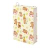Rnyleeg Cute Lemon Capybara Paperback Book Cover 9X11 Light Yellow Book Sleeve for Book Lovers Stretchable Comic Book Protector for Teen Girls