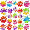 Roaqua 50 pcs Bulk Octopus Pop Keychain Sea Animal Party,Fidget Kids toys
