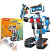 Robot Building Kit, STEM Robotics Kit, Programmable Mobile Robot Coding Toy