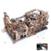 ROBOTIME 3D Puzzle - Combination Set Marble Tracks - Motorized Marble Spaceport LGC01+Marble Night City LGA01+Link Pack LG01 - Engineering Gift Choice