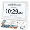 ROCAM Dementia Clock for Seniors with Large Display & Medication Reminders