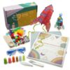 Rocket Launcher STEM Kit for 3D Pens: Build & Launch 3D Pen Rockets, Projectile Physics Science Project for Kids Ages 8–12, Ph.D.-Designed Curriculum, 90+ Pieces | Designed & Printed in USA