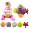 ROHSCE 6PCS Sensory Balls for Toddlers 1-3, Piggy Bank Toy