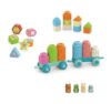 ROHSCE Montessori Soft Baby Blocks 45PCS, Sensory Soft Rubber Blocks Stacking Toys for Toddlers 1-3 Educational Gifts