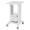 Rolling Utility Cart with Locking Casters & Drawer Storage Rack 130LBS