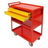 Rolling Workshop Utility Cart, Heavy Duty Mobile Tool Chest with Brakes
