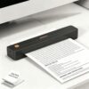 Rongta F11A Wireless Thermal Printer for Travel and Daily Use, Supports 8.5x11 Inch Paper, Includes 210 Sheets of Thermal Paper