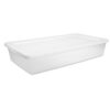 ROOK UNLIMITED 41 Quart Clear Storage Bin with Snap-on Lid