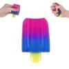 Ropuptl Popsicle Squishy Toy for Kids Ages 3+ & Adults, Slow Rising Fidget Squeeze Toy, Cute Popsicle Party Favors for Classroom Rewards, Birthday Gifts & Easter Basket Stuffers(Popsicle- C)