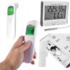 Rosfix Infrared Thermometer and Weather Station Hygrometer with Outdoor Sensor