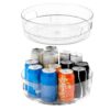 Rotating Organizer Tray - 2 Pack Turntable for Kitchen Storage