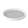 Rotating Rack Single Round Turntable Organizer for Kitchen Cabinets, Pantry, Bathroom, and Refrigerator and Seasonings