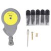 Rotating Tape Measure Compass, Measure Beam Compass Geometry Tool 6ft Retractable Circle Drawing Tool Metric Imperial with 50PCS Pencil Refills