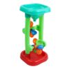 Rotating Water Wheel Tower Sandbox Game, Sand Sifting Funnel Beach Toy