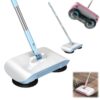 ROTORS Smart Robot Vacuum Mop & Broom, 3-in-1 Manual Push Sweeper (Blue)