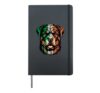 Rottweiler Irish Colors Flag Cute Dog St Patricks Day Hardcover Journal, Black