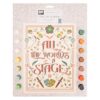 Royal Shakespeare Company Paint by Numbers, As You Like It, Wall Art, Personalised Crafts, Home Decor, Craft Gift, All-Inclusive Kit, Number, Paint Artwork for Home, Calming Craft Activity