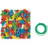 Roylco R2186 Lowercase Manuscript Letter Beads (Pack of 288) [Parallel Import]
