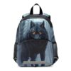 RPLIFE Toddler Backpack for Girls Boys, Cool Wolf Wildlife Kids Backpack