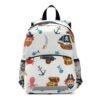 RPLIFE Toddler Backpack, Pirate White Little Kid's Backpack