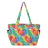 RPLIFE Tote Bag for Women, Rainbow Tie Dye Tote Bag for Travel