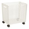 Rtuopk Toy Organizer, Toys Chest, Rolling Basket, Storage Box for Nursery Kids Playroom Bedroom, M