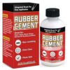 Rubber Cement, 110ml Multifunctional White Adhesive, No Wrinkling PVA Glue, Ideal for Crafts, Paper, Fabric, Wood, Photos, DIY Crafts, and More