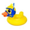 Rubber Duckie with Snorkel Pool Float- Large 48" Inflatable Yellow Duck Swim Ring - Premium Water Toy for Pool, Lake, and Beach - Fun Animal Floatie for Adults