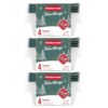 Rubbermaid 12-Pack TakeAlongs Clear Plastic Food Storage and Organization Container with Lid for Leftovers and Meal Prep, 2.9 Cup Capacity, Green