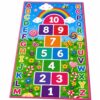 RUGROOM Candy Hopscotch Rug for Kids, ABC Play Area Rug for Playroom 2x4ft