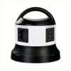 RXXCMD Vertical Power Strip Multiple Tower Socket Surge Protector EU Pluging Outlets with Switchable 1.8m Extension Cable Home Office(1 Layer 3 Outlets)