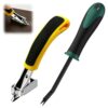 Ryetvok Heavy Duty Staple Remover Tool, Ergonomic Upholstery Staple Puller for Furniture, Carpet, Wood, and Carton, Professional Tack Lifter